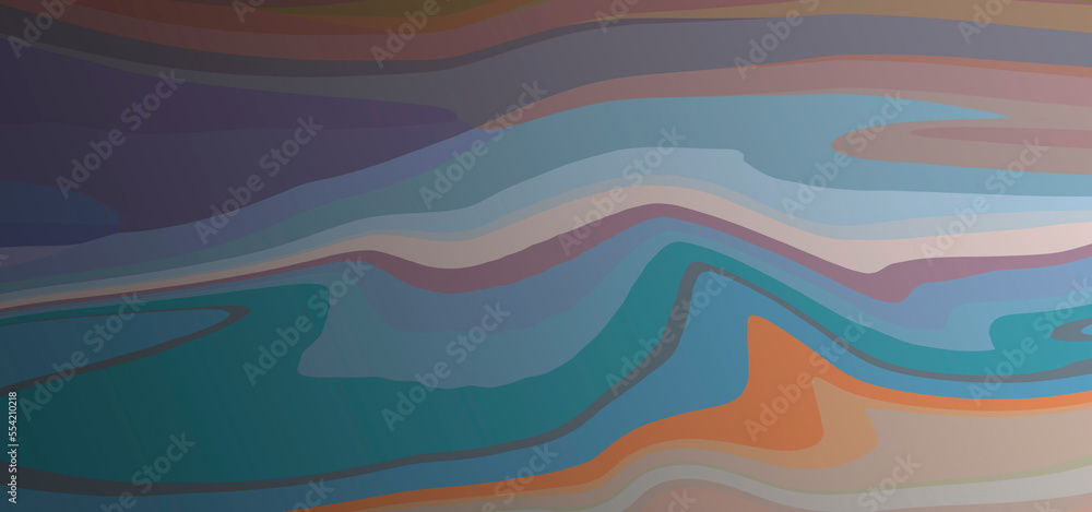 Fototapeta premium abstract background with waves