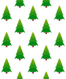 Tiempo de Navidad. Patrón repetitivo con silueta de árbol de navidad