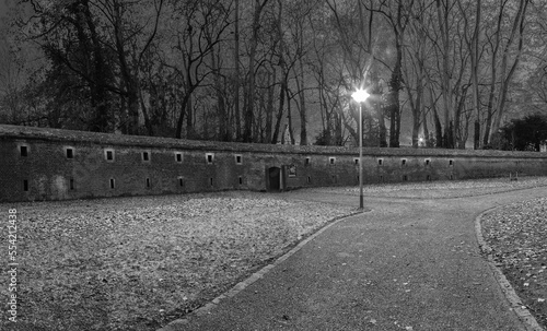 Maastricht, Netherlands 12-16-2022  the Maastricht Casemates built between 1575 and 1825 is a network of underground passageways or mine galleries on the western side of town and used for approach. photo