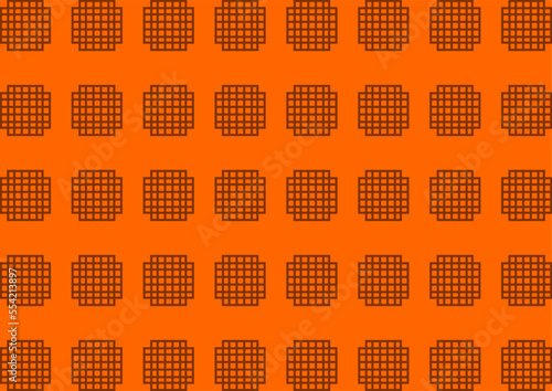 Square Cubic Tile Pattern wallpaper design background 