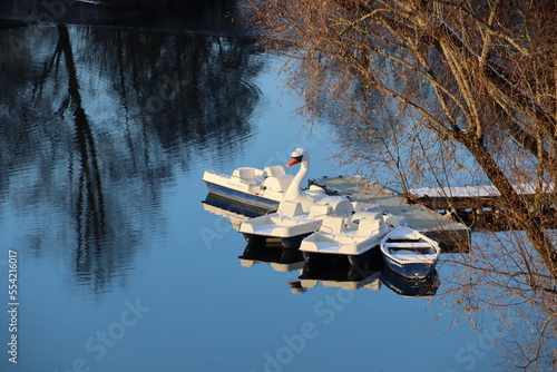 Olympiapark in Munich in winter