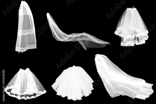 Easy to use veil, bridal wedding veil. photo