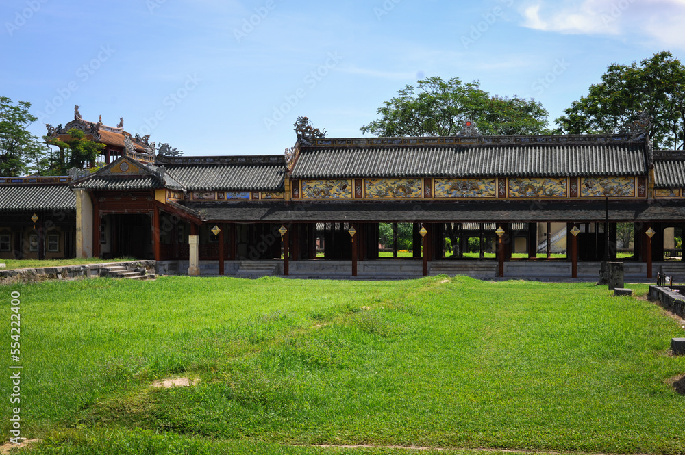 classical wooden vietnamese architecture of the 18th-19th century in chinese style in hue royal palace classical wooden vietnamese architecture of the 18th-19th century in chinese style in hue royal palace