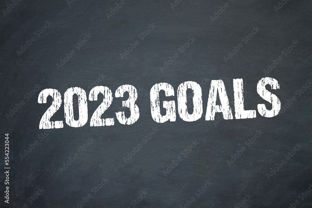 Obraz premium 2023 Goals