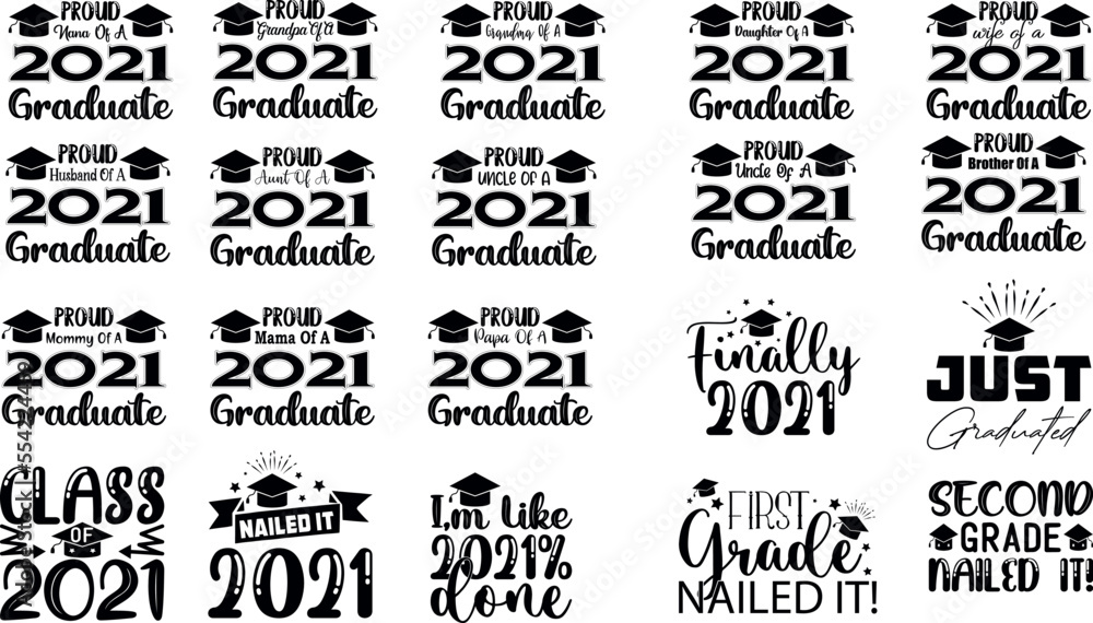 Graduation Quotes SVG Bundle  