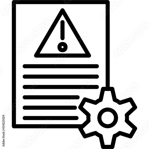 Risk Management Icon