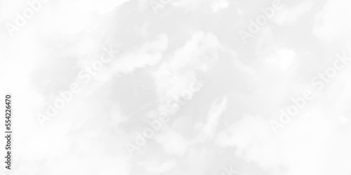 White background of blurred sky and white clouds for natural background design.