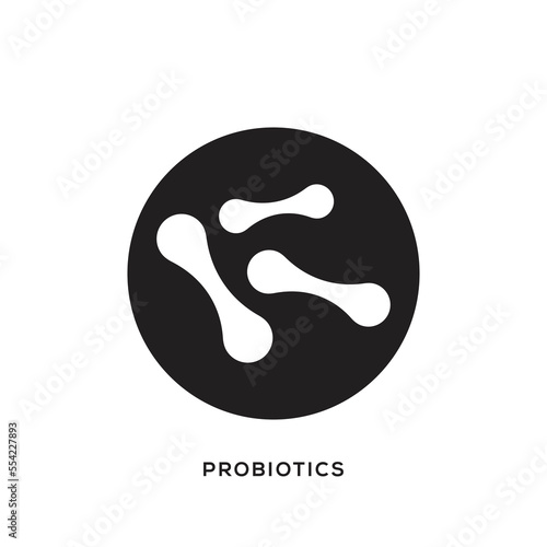 Probiotics bacteria icon