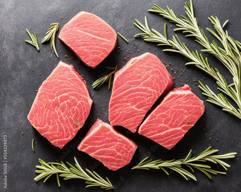 raw beef steak, meat, beef, food, raw, steak, pork, fresh, red, fillet