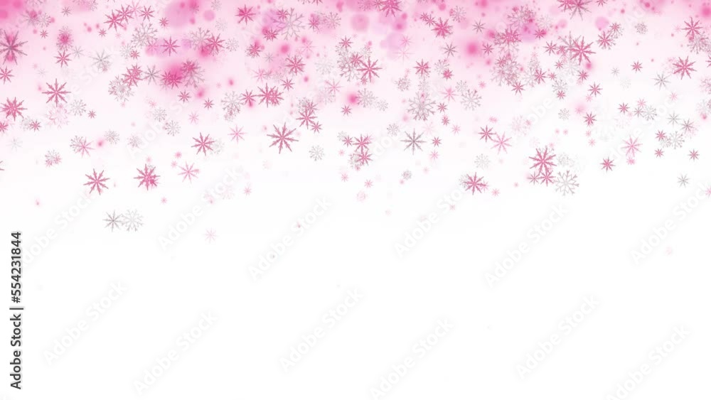 Sparkling pink snowflake isolated on white background Sparkling pink snowflake isolated on white background