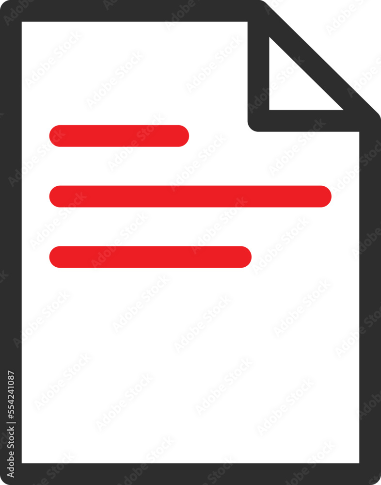 Text File Vector Icon
Text File Vector Icon