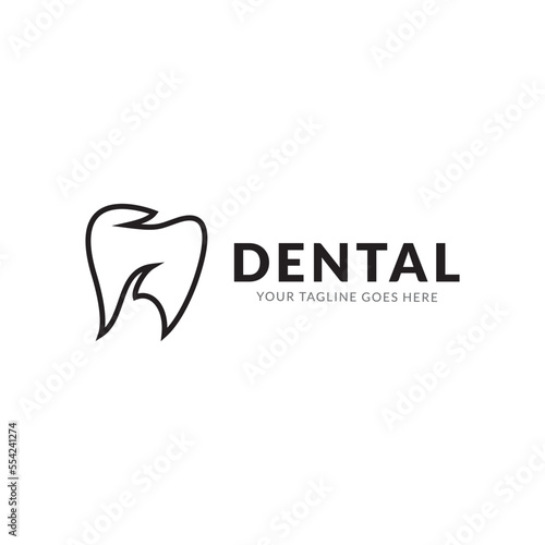Best Dental Abstract Logo Design Make you smile Dental logo Vector