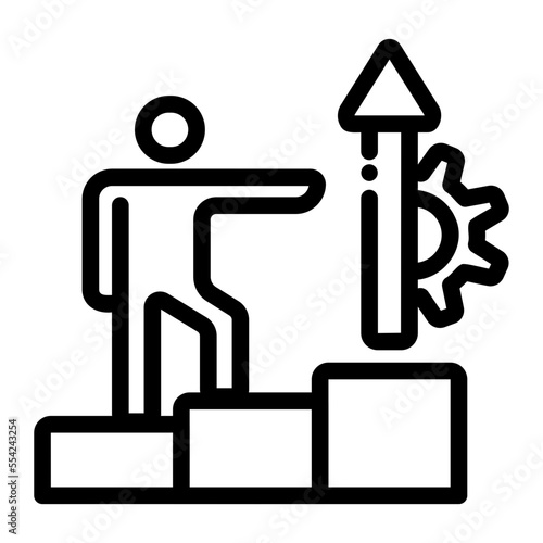 hard work icon