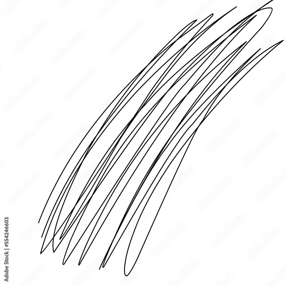 Obraz premium tangled abstract lines