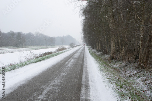 road in winter