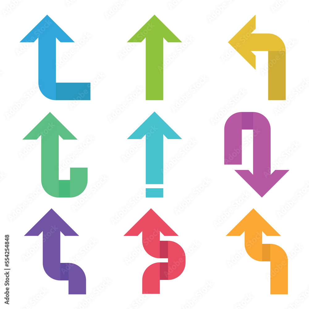 Coloured Arrows 2 Coloured Arrows 2