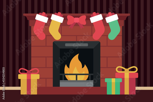 Christmas Fireplace