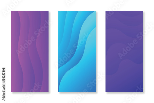 Mobile Abstract Gradient Backgrounds 2