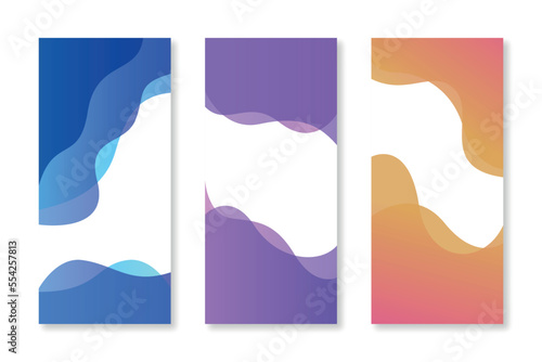 Mobile Abstract Gradient Backgrounds 3