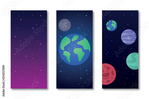 Mobile Space Backgrounds 1