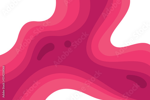 Paper Cutout Background Pink