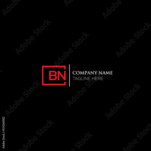 BN letter logo design on black background. BN creative initials letter logo concept. BN letter design. BN letter design on black background. BN logo vector.

