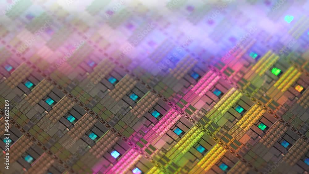 Silicon Wafers and Microcircuits,slice of semiconductor material, used in electronics for the fabrication of integrated circuits. Silicon Wafers and Microcircuits,slice of semiconductor material, used in electronics for the fabrication of integrated circuits.