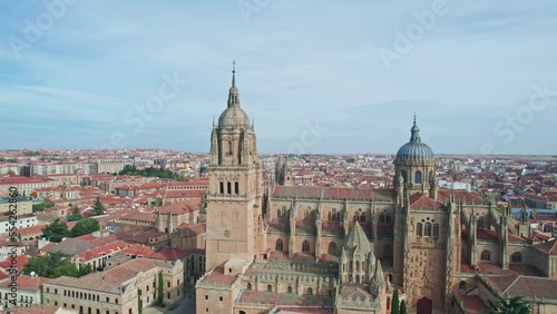 Top view of the old Spanish town of Salamanca. photo