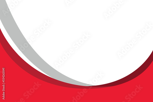 Red Waves Background