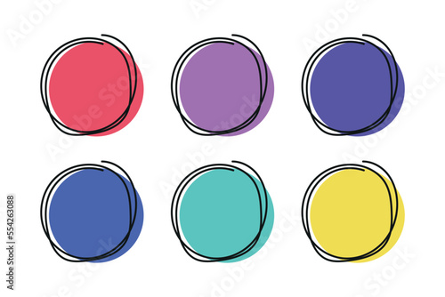 Round Colour Frames