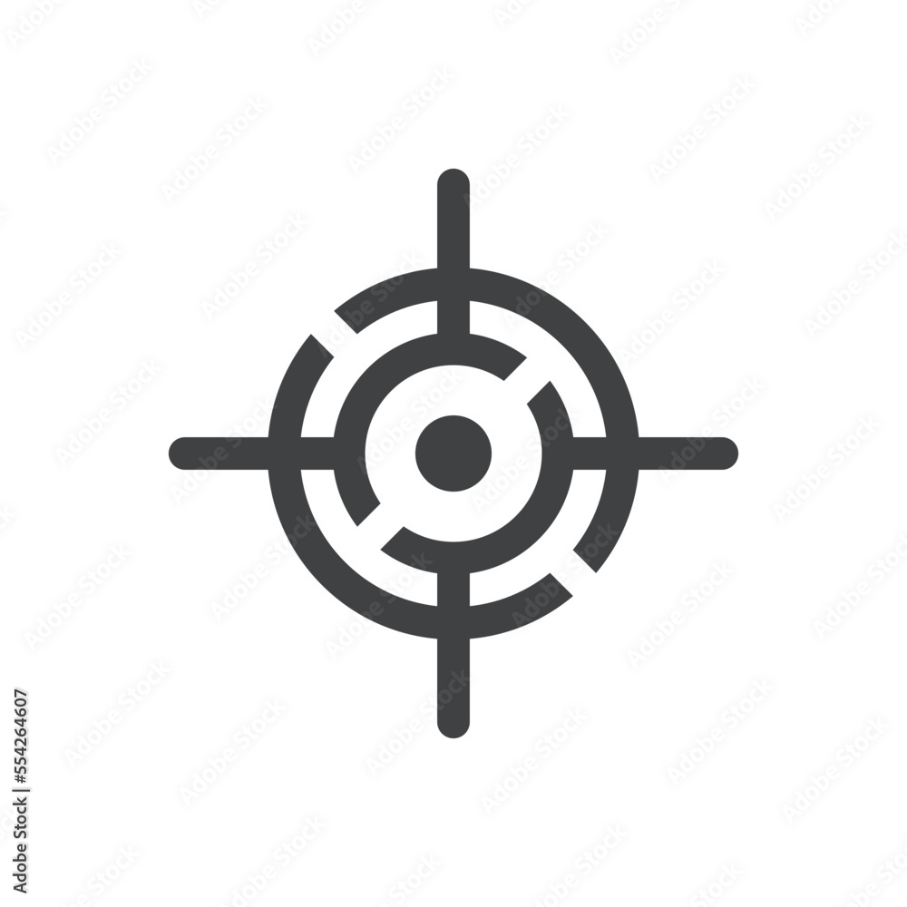 Target icon vector Target icon vector