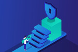 Isometric Cyber Security