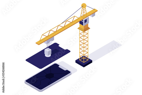 Isometric Phone Repair