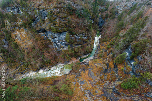 Kaiserklamm Gorge in Tyrol in the Austrian Alps photo