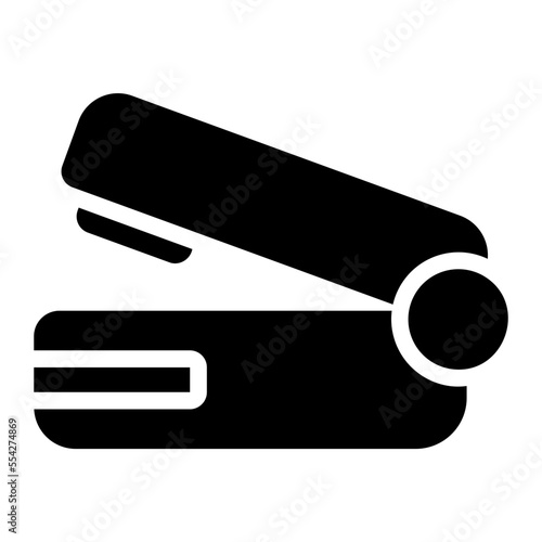 stapler glyph icon