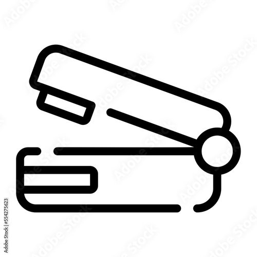 stapler line icon