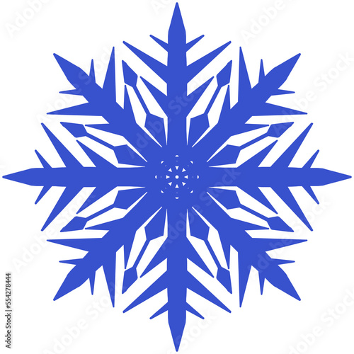 dark blue snowflakes