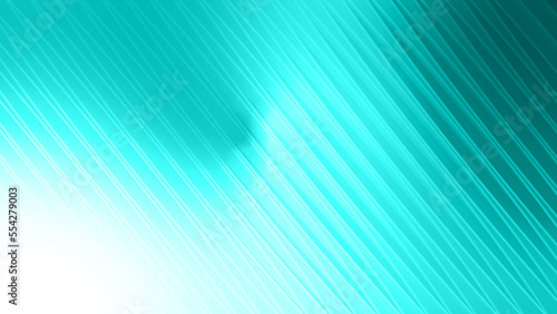 Turquoise Gradient 3D Line straight web background abstract digital banner and has space to wright with social media post
