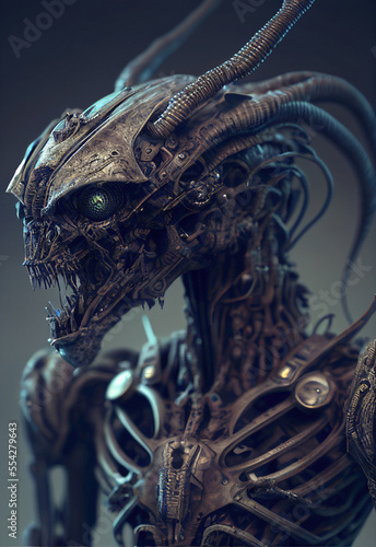 robotic alien