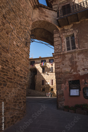 italy streets stone tunnel photo