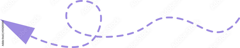 Dashed line arrow Dashed line arrow