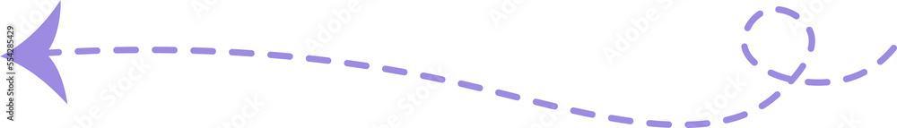 Dashed line arrow Dashed line arrow