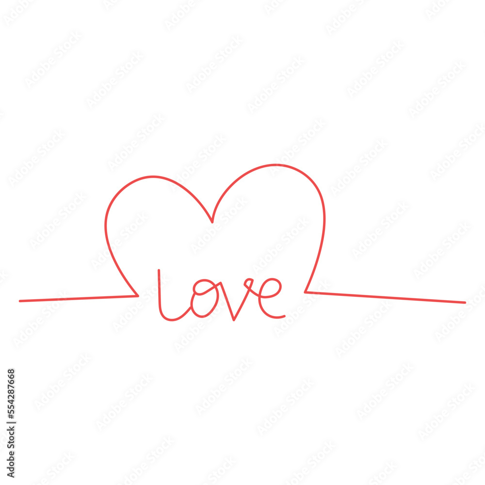 Hand Drawn Heart Valentines