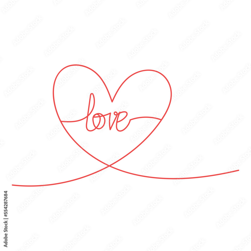 Hand Drawn Heart Valentines