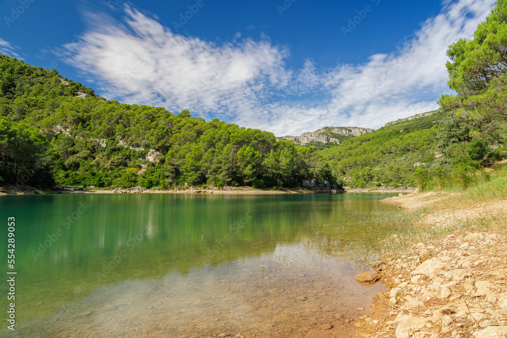 Ulldecona reservoir in Castellon, Spain