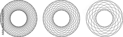 Design background. Figure from lines. Pattern abstraction. Geometry vector illustration.