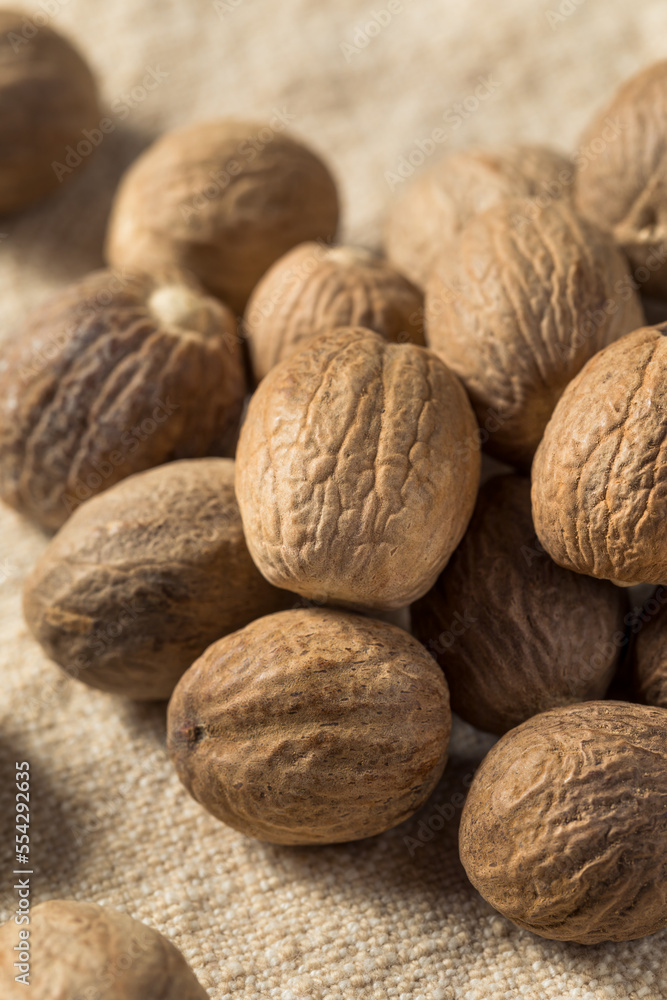 Homemade Organic Raw Whole Nutmeg Homemade Organic Raw Whole Nutmeg