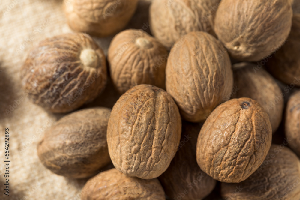 Homemade Organic Raw Whole Nutmeg Homemade Organic Raw Whole Nutmeg