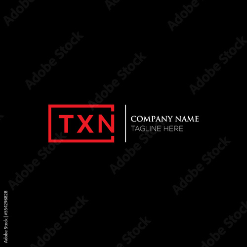 TXN letter logo design on black background. TXN creative initials letter logo concept. TXN letter design. TXN letter design on white background. TXN logo vector.
