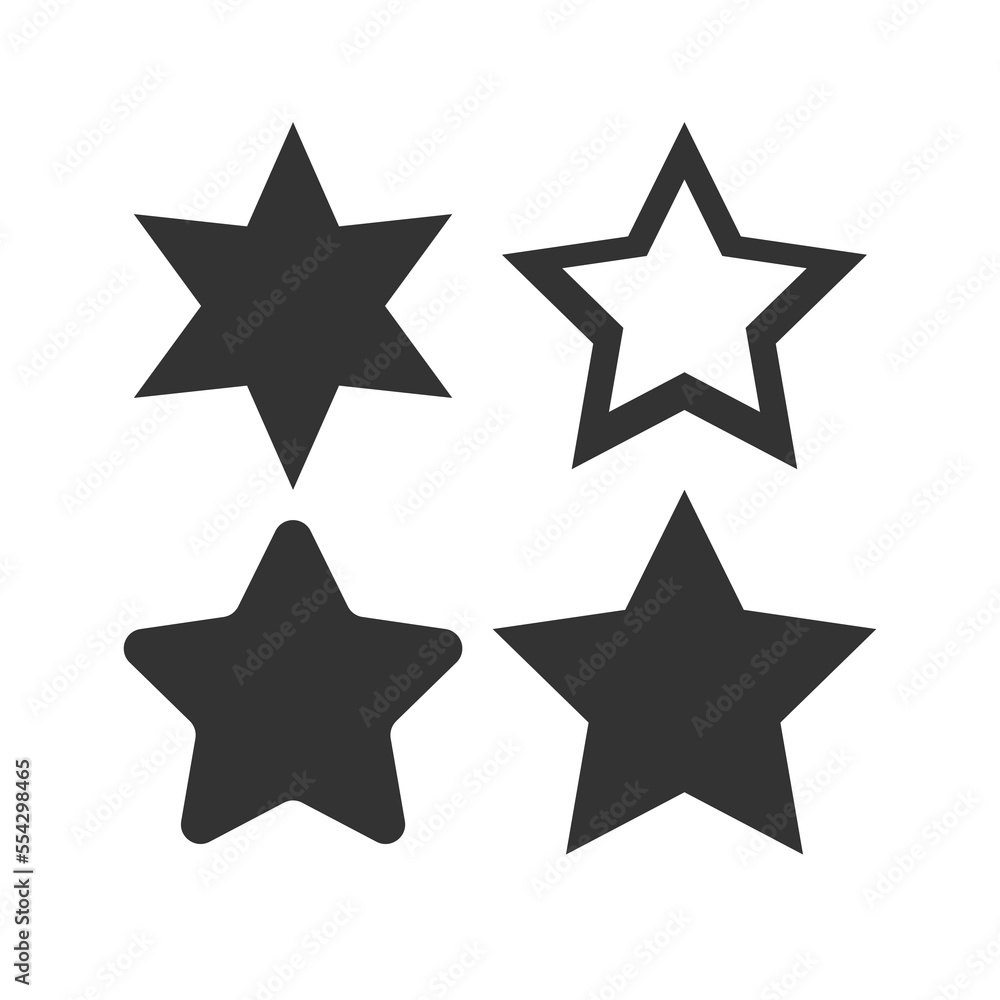 Star icon. Shiny set line and background vector ilustration. Star icon. Shiny set line and background vector ilustration.